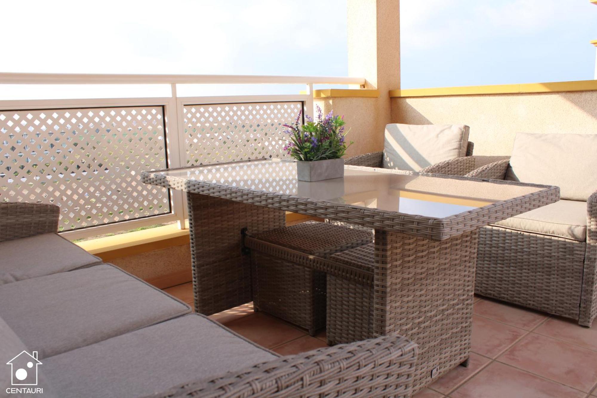 Apartamento Fantastico Atico Chill Out Con Vistas A Mar De Cristal Exterior foto